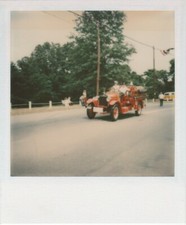 Polaroid SX-70 Lot Of 15 Vintage Fire Equipment