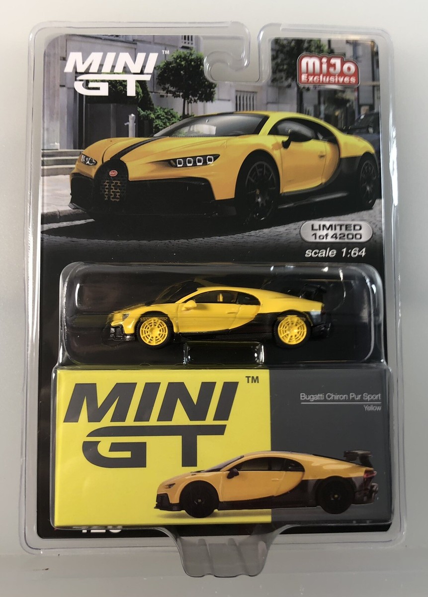Mini GT Bugatti Chiron Pur Sport Yellow Chase | eBay