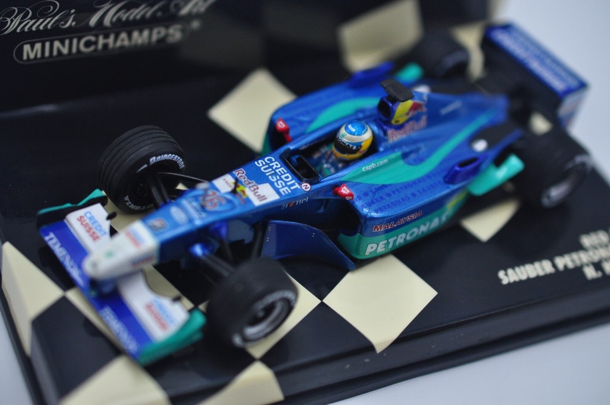 Minichamps PMA 1:43 Red Bull Sauber Petronas C20 N. Heidfeld VG+ W