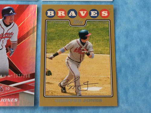 CHIPPER JONES 1993 SP Foil Rookie | Refractor | Serial #'d | Elite HOF | U-Pick - Picture 174 of 200