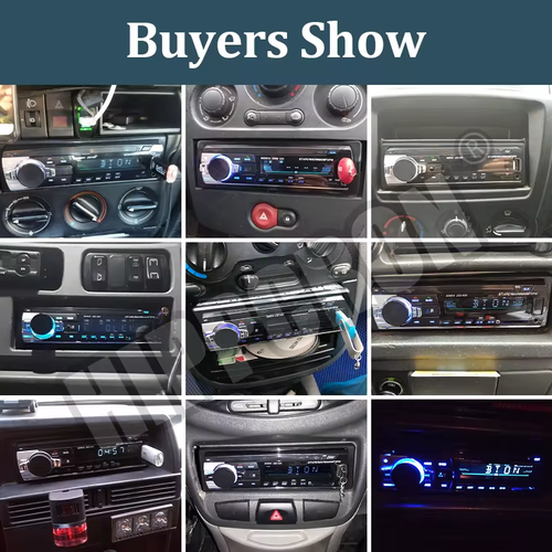 AUTORADIO BLUETOOTH 24V STEREO AUTO 1 DIN MULTIMEDIALE, LETTORE MP3 DIGITALE - Foto 9 di 9