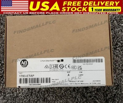 New Allen Bradley 1783-ETAP SER A Embedded Switch 3 Port Ethernet/IP Module