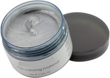 Grey Hair Wax Style Dye Mud, Natural Ingredients Washable Hair Styling Cream fo