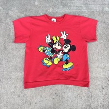 Vintage 90s Disney Mickey And Minnie Mouse Sweatshirt 23x26 Mickey Co
