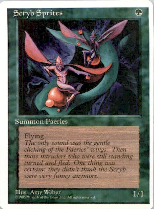 Scryb Sprites Fourth Edition NM