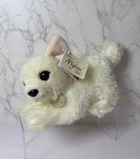 Aurora Miyoni Tots Long Hair Chihuahua Plush Stuffed Animal Off White Cream