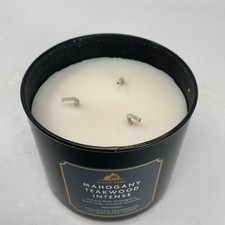 Bath Body Works White Barn Mahogany Teakwood Intense 3-Wick 14.5oz Candle