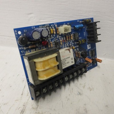 Emerson Control Techniques 2200-4075 Rev C PC Stop Zero Board 600VDC 115V E-Stop
