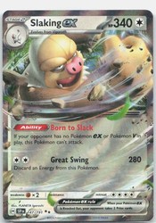 Slaking ex 147/191 Surging Sparks Double Rare Holo