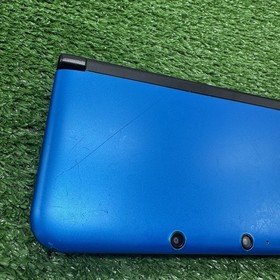 Nintendo 3DS XL SPR-001 Blue TESTED & Working Pokemon Moon Super Smash Bros 3DS