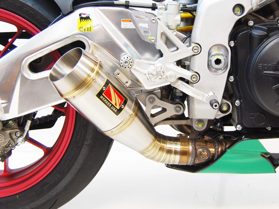 GP Slip On Escape Competition Werkes WA1005-S para 15-16 Aprilia RSV4 RR/RF Foto 3 de 3