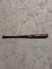 Pablo Olivares Game Used Signed Autographed Cracked Broken Baseball Bat Yankees