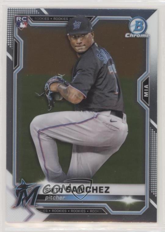 2021 Bowman Chrome Sixto Sanchez #78 vs5