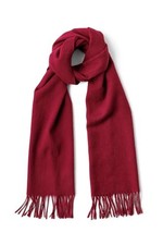 Men's 100 Pure Cashmere Winter Scarf; 2-Ply Ultra Plush One Size Cabernet