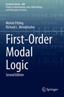 First-Order Modal Logic Melvin Fitting (U. A.) Taschenbuch Xx Englisch 2024
