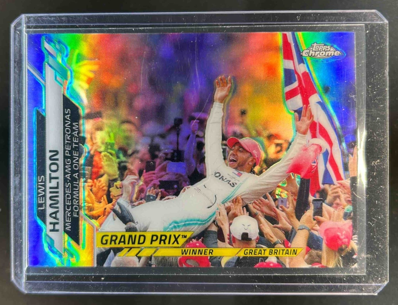 2020 Topps Chrome Formula 1 F1 Lewis Hamilton Refractor #142