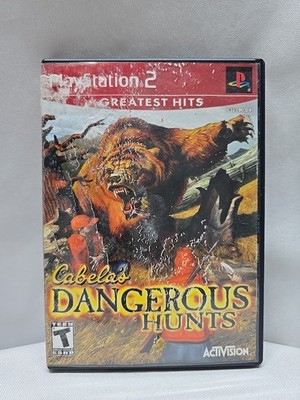 Cabela's Dangerous Hunts 2009 (PlayStation 2 PS2) CIB COMPLETE & TESTED