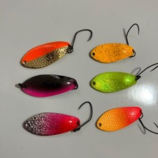 Dona Spoon Set of 6 2.5g Fishing Lure for Area Trout and Managed Ponds