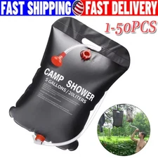 Solar Shower Bag 10 gallons/20L Solar Heating Camping Shower Bag for Camping Lot