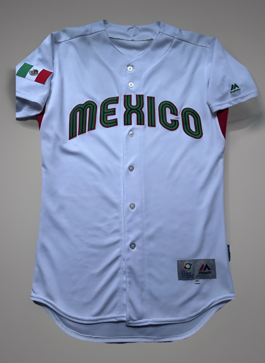 Jersey México National Team Majestic World Baseball Classic 2017 Size 40 ⚽️