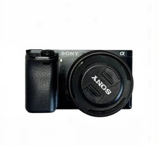 Sony Alpha A6000 Mirrorless w/16-50mm Lens English Language Black Digital Camera