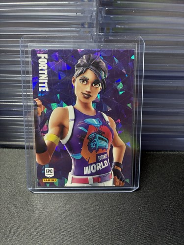 World Warrior #40 2020 Panini Fortnite card