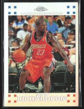 2007-08 Topps Chrome Jason Richardson #58 Charlotte Bobcats Lis