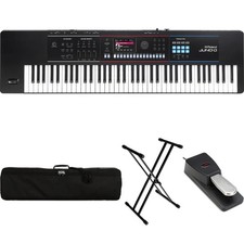 Roland JUNO-D7 76-key Synthesizer Stage Bundle