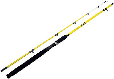 Catclaw Casting Rod, 8' Length. 2Piece Rod, Medium/Heavy Power, Yellow