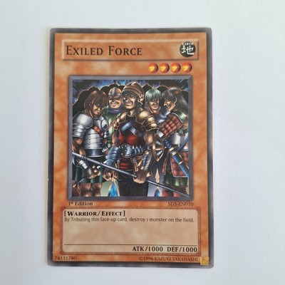 Yu Gi Oh TCG Karte - Exiled Force - 1. Auflage - SD5-DE010