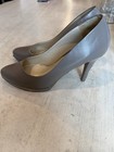 Nine West Rounded Toe Heels. 9.5M. Grey. Wise Up Style. Fair. — photo 2