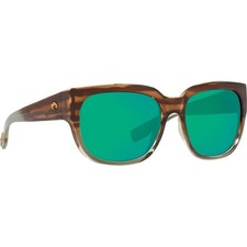 Costa Waterwoman II Sunglasses Shiny Ocean Jade Grn Mirror 580G 06S9004-90041258
