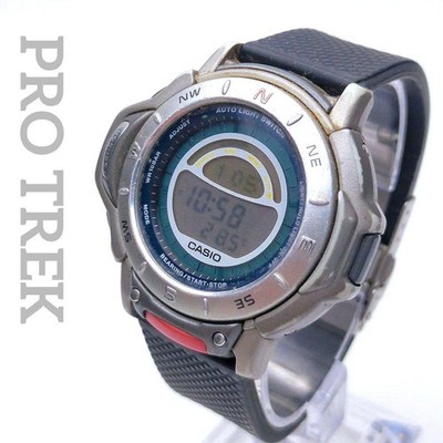 Working CASIO PRO TREK PRT-35 Men's Digital Watch Y2K 【USED】