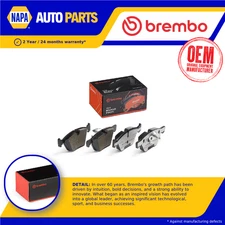 Brake Pads Set fits BMW Z4 E89 3.0 Front 09 to 11 Brembo 34112288875 34112288876
