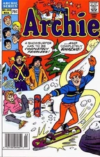 Archie #346 FN; Archie | March 1987 Snowboard Cover - we combine shipping
