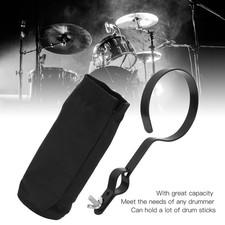 Drumstick Holder Polyester Container Large Capacity Bag Musical Instrument