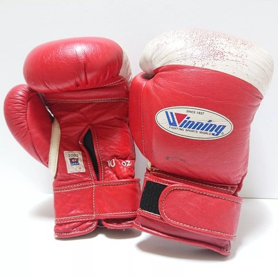 激レア！ Winning × 100A 10oz BOXING GLOVE winning boxing gloves 10oz for old amateur matches① #0507 | eBay UK