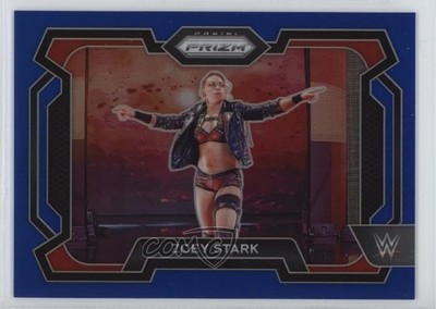 2024 Panini Prizm WWE Blue Prizm 27/199 Zoey Stark #81 1e7e