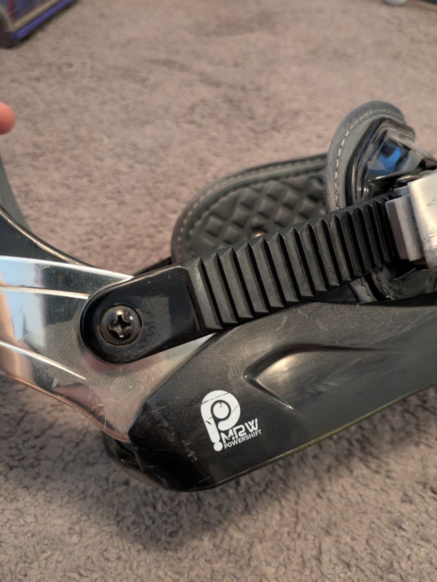 Morrow MRW Powershift Black Snowboard Bindings Men display picture 3