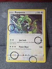 Rayquaza SWSH029🌀4 SWIRLS/HOLO BLEED🌀Cosmos Holo Pokémon Black Star Promo - NM on eBay