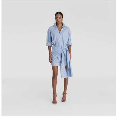 KBB by KAHLANA Long Sleeve Sz Small NWT 'The Tie Waist Shirtdress'