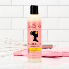 Camille Rose Curl Love Moisture Milk 8oz Leave-In Conditioner Rice Milk