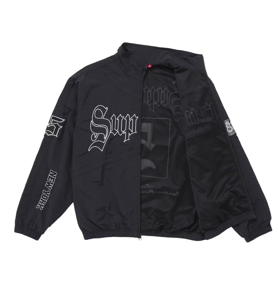 【激レア】old supreme Track Jacket 初期モデル ジャージ Supreme Old English Track Jacket Black (Size Large) - READY
