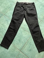 Soccx Jeans schwarz mit Samtstreifen 31/30