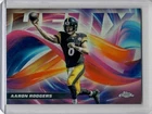 2025 Topps Chrome Aaron Rodgers Base (RAW)