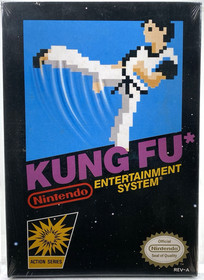 Kung Fu Fighting Nintendo NES Brand New 1988 Factory Sealed VGA Graded 85+ MINT