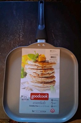 Bradshaw Home goodcook essentials 11'' Ceramic Coated Griddle Pan