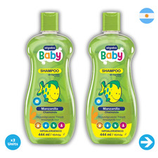 Algabo - Champú Baby Manzanilla 444 grs X2 Unidades