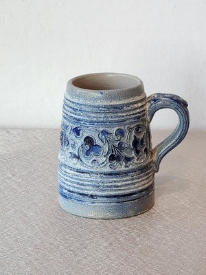 Vintage Miniature German Ceramic Beer Stein Tasting Mug