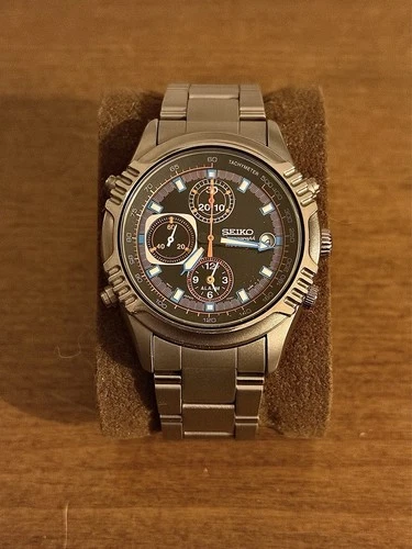 SEIKO Titanium Vintage Chronograph 7T32-6J79